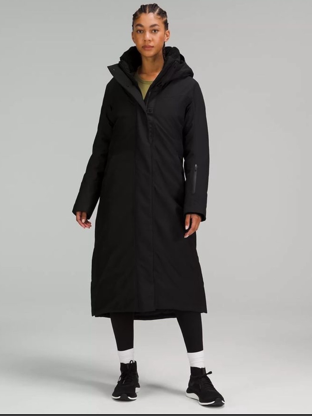 Lululemon Snow Warrior Long Parka – Black